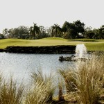 Waterfall golf course, meticulous course conditions
